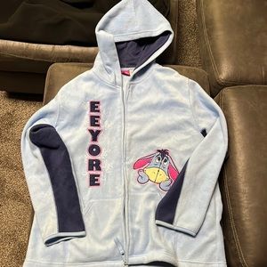 Eeyore zipper hoodie from Disney, size XL/L